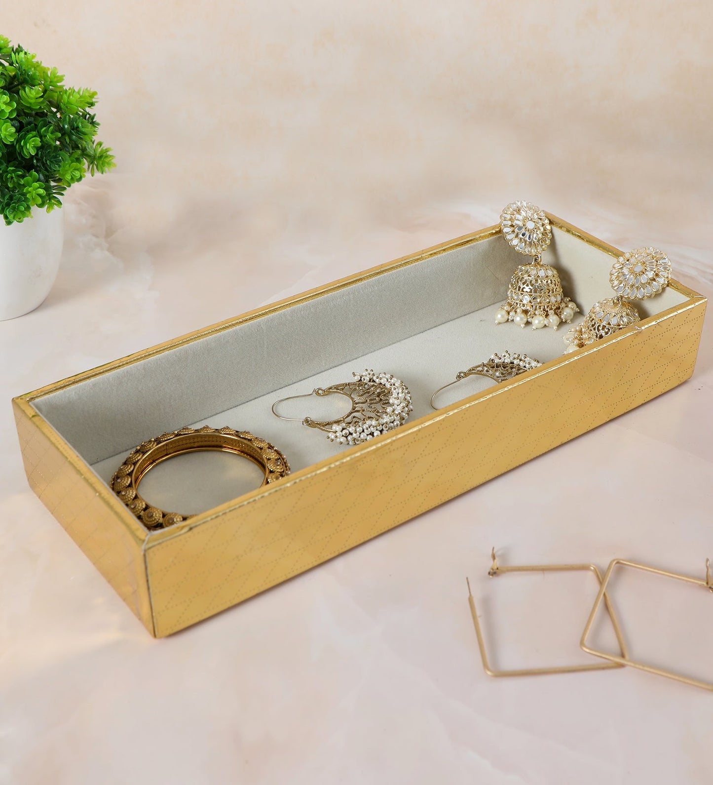 Jewellery Tray - Gold