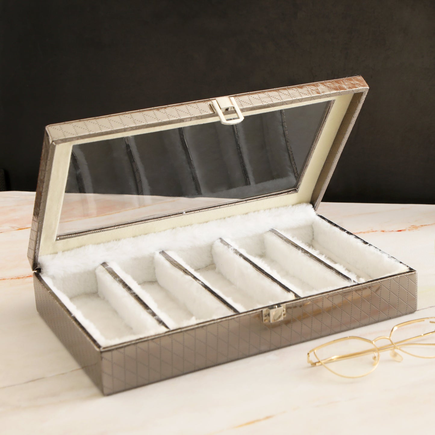 Sunglasses Box - Silver