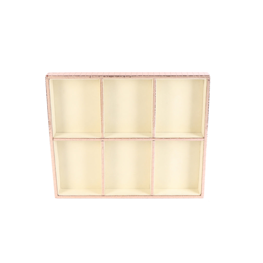Jewellery Tray 6 Partition - Copper
